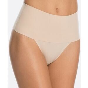 NWT Spanx Undetectable Thong Soft Nude Sculpting Smoothing Shapewear Panty XL
